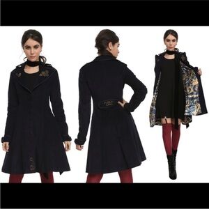 Doctor Who Tardis Coat size small blue